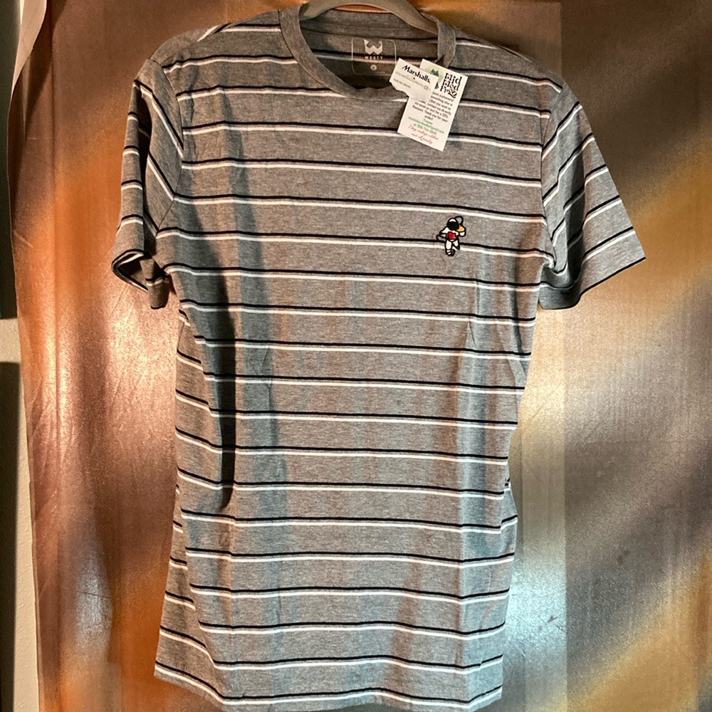 Weary size S t-shirt‎ with embroidered astronaut logo super soft.  116